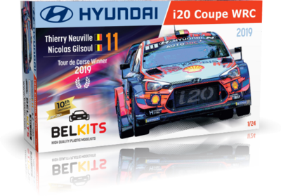 Hyundai I20 Coupe WRC Tour de Corse 2019 (Belkits 014)