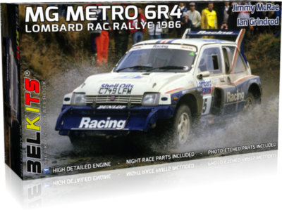 MG Metro 6R4 Lombard RAC Rallye 1986