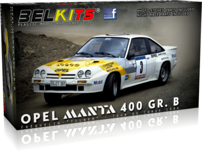 Opel Manta 400 GR. B Tour de Corse 1984