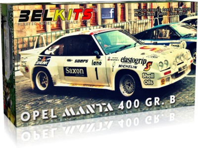 Opel Manta 400 GR. B 24h van Ieper 1984