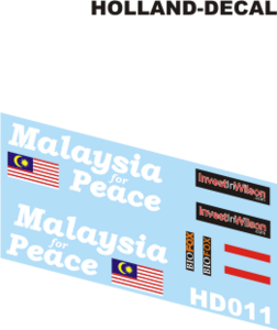 Minardi PS03 Malaysia for Peace 1/18 (HD011)