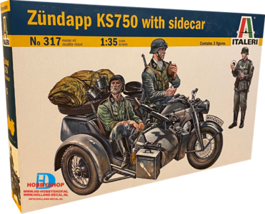 Zündapp KS750 with sidecar (Italeri 317)