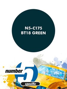 NUMBER 5 (N5-C175) Brabham BT18 Green - 30ML