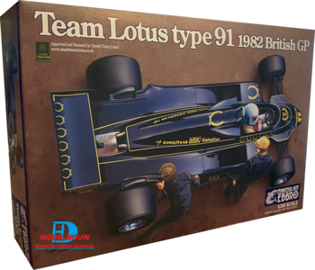 Team Lotus type 91 (1982 British GP) Ebbro