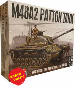 M48A2 Patton Tank With Crew Monogram