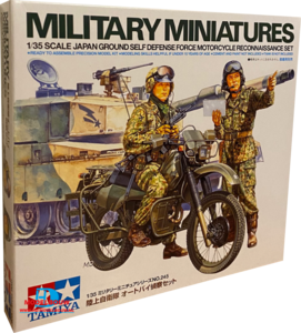 JGSDF Motorcycle Reconnaissance Set (Tamiya)