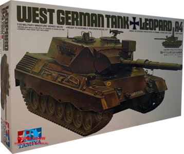 West German Tank Leopard A4 (Tamiya)