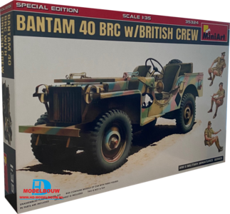 Bantam 40 BRC with British Crew (MiniArt 35324)