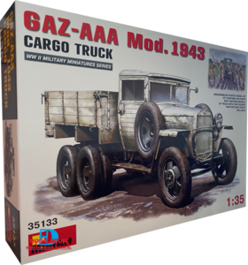 GAZ-AAA Mod.1943 Cargo Truck (MiniArt 35133)