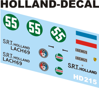 Porsche 906 Hezemans SRT 1/43 (HD215)