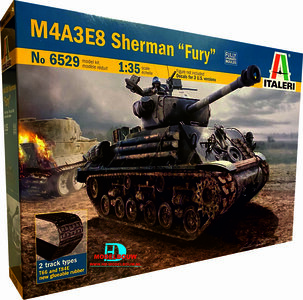 M4A3E8 Sherman „Fury“ (Italeri 6529)