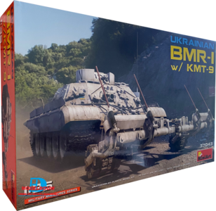 Ukrainian BMR-1 w/ KMT-9 (MiniArt 37043)