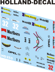 F3 Opel Dallara Marlboro 1/43 (HD253)