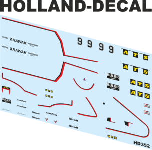 ATS GP Monaco 1/43 (HD352)