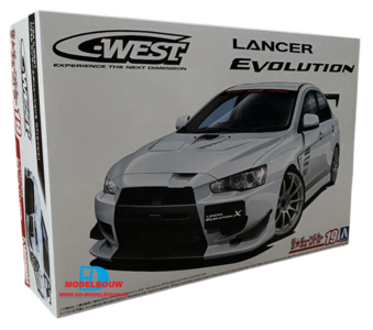 Mitsubishi Lancer Evolution X-07 C-West (Aoshima 05897)