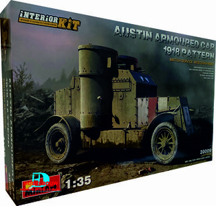 Austin Armoured Car 1918 Pattern w/Interior Kit (MiniArt 39009)