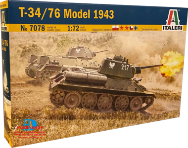 T-34/76 Model 1943 (Italeri)