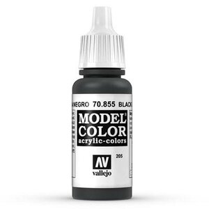 Vallejo Model Color Black Glaze  17ml  70.855