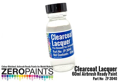 Zero Paints ZP-3040 Clearcoat Lacquer 60ml