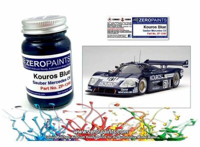 Zero Paints ZP-1346 Kouros Blue Sauber C9 60ml