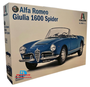 Alfa Romeo Giulia 1600 Spider (Italeri 3668)